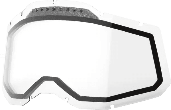 100% Accuri 2/Racecraft 2/Strata 2 crossbril Dual Pane Vented brillens - MxProStoreParts