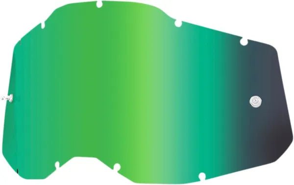 100% Accuri 2/Strata 2/Racecraft 2 spiegellens – groen - MxProStoreParts