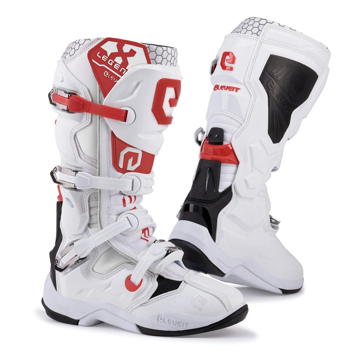 Eleveit X Legend Evo Bottes de Cross Blanc - MxProStoreParts