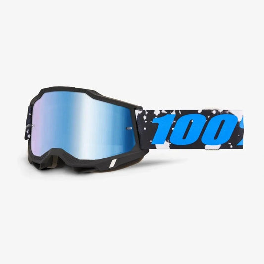100% Accuri 2 Gafas de motocross Callisto (Lente: Espejo Azul)