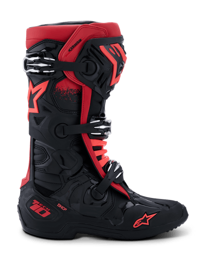 Alpinestars Tech 10 Botas de cross – Negro / Rojo - MxProStoreParts
