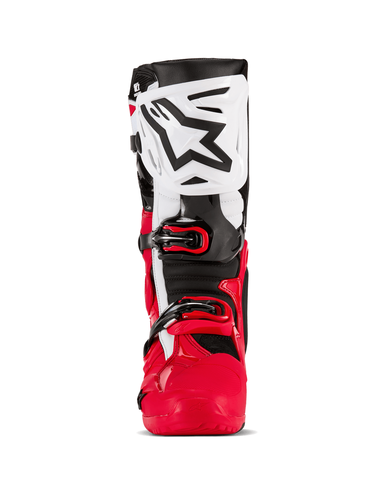 Alpinestars Tech 10 Bottes de cross Enduro – Rouge vif / Noir / Blanc - MxProStoreParts