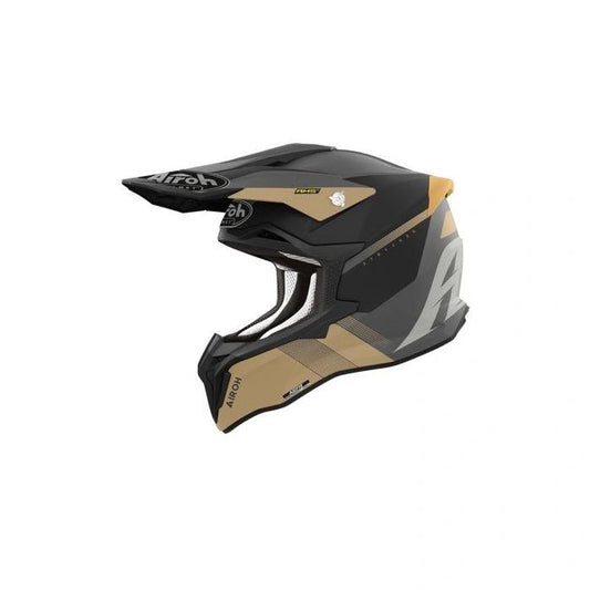 Airoh Strycker Blazer Matte Gold Off-Road Helmet