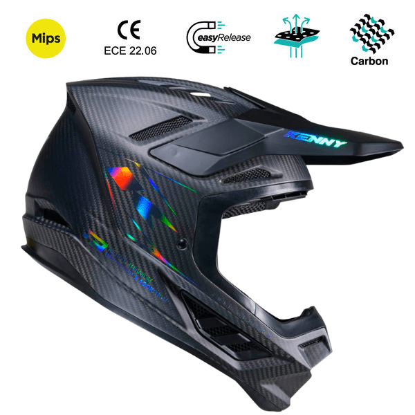Double D Designs Alfombrilla de Casco de Titanio y Carbono Holográfica - MxProStoreParts