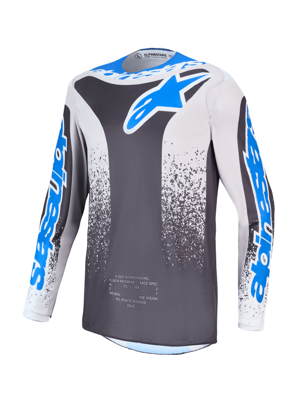 Alpinestars Fluid Drag Jersey 2027 – Graystone Lilas Clair Bleu UCLA