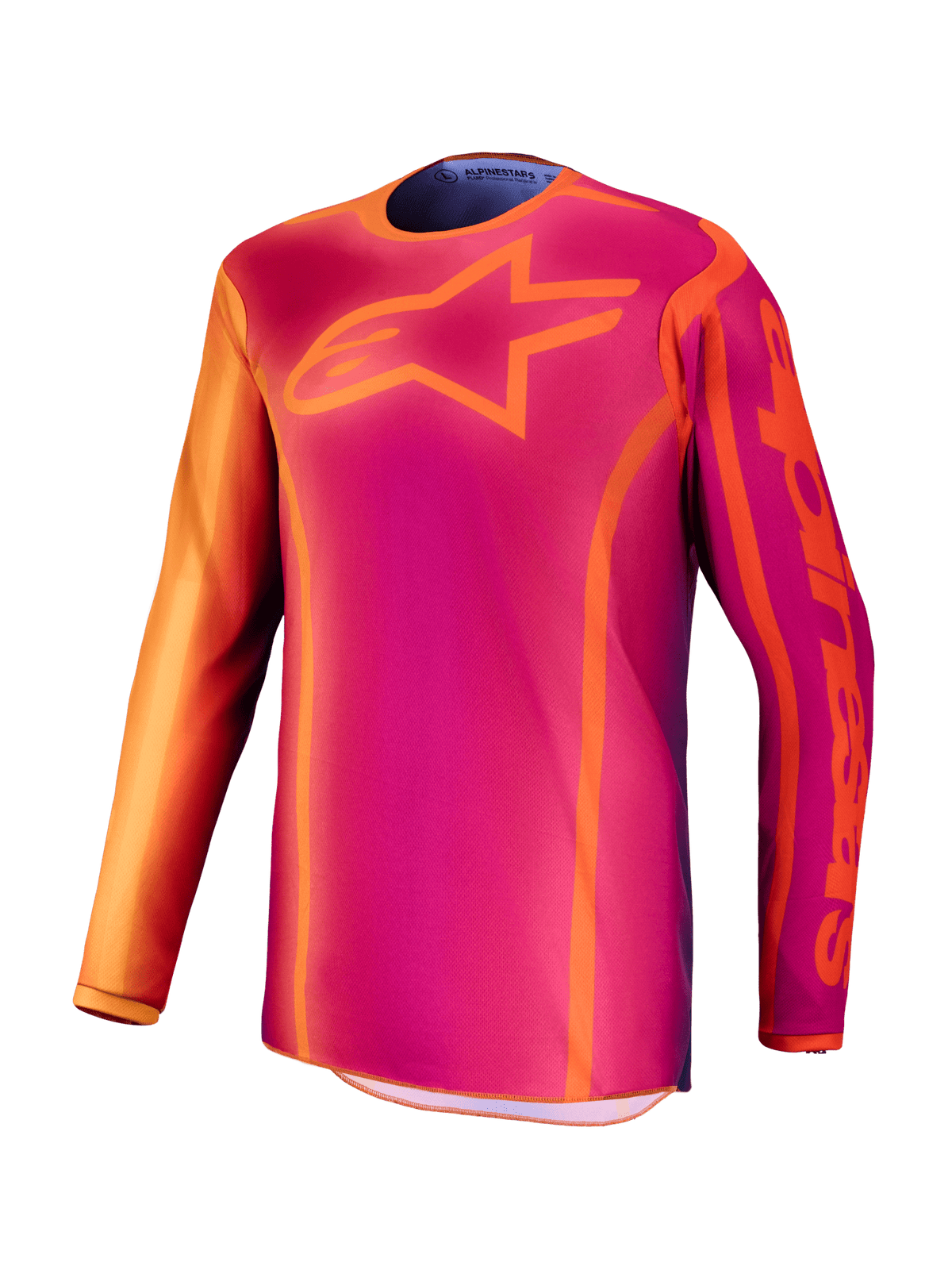 Maillot Alpinestars Fluid Kepler 2027 – Violet Foncé Orange - MxProStoreParts