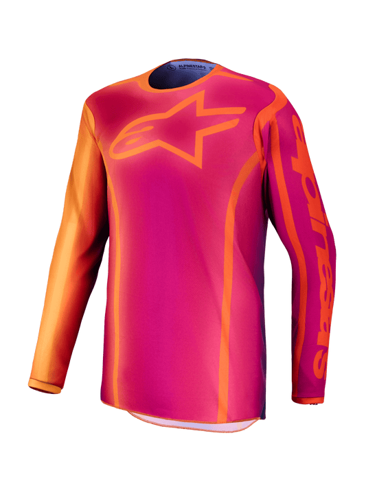 Maillot Alpinestars Fluid Kepler 2027 – Violet Foncé Orange