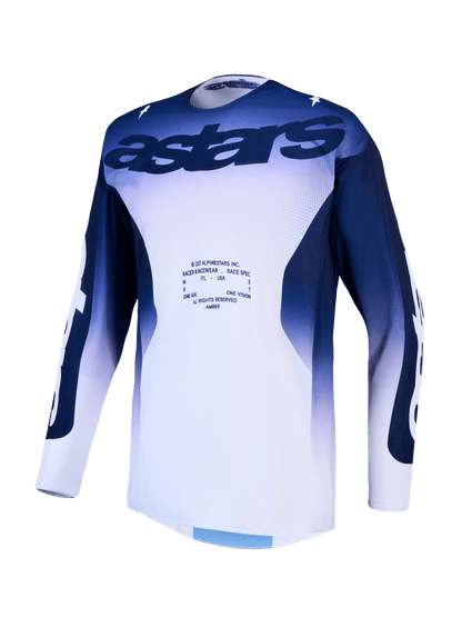 Alpinestars Racer Air Amber Jersey 2027 – Bleu Navy Blanc - MxProStoreParts