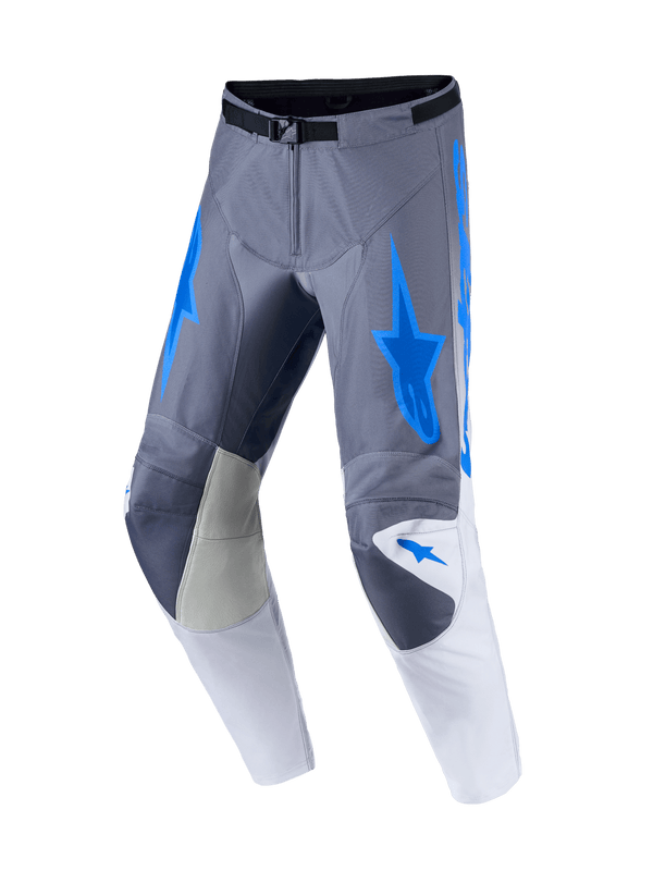 Alpinestars Racer Amber Pantalon 2027 – Gris cendré, lilas clair, bleu UCLA