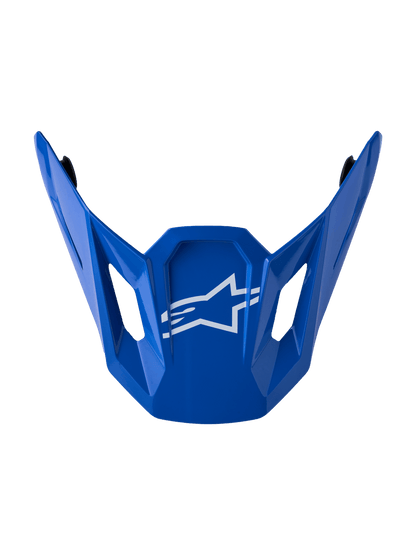 Alpinestars S-M7 Core Vizier – Blanco Azul Naranja Rosa Brillo - MxProStoreParts