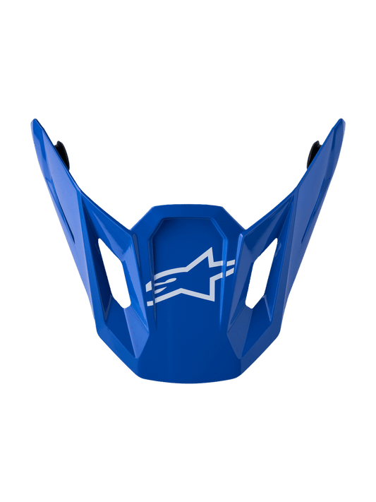 Alpinestars S-M7 Core Vizier – White Blue Orange Pink Glossy