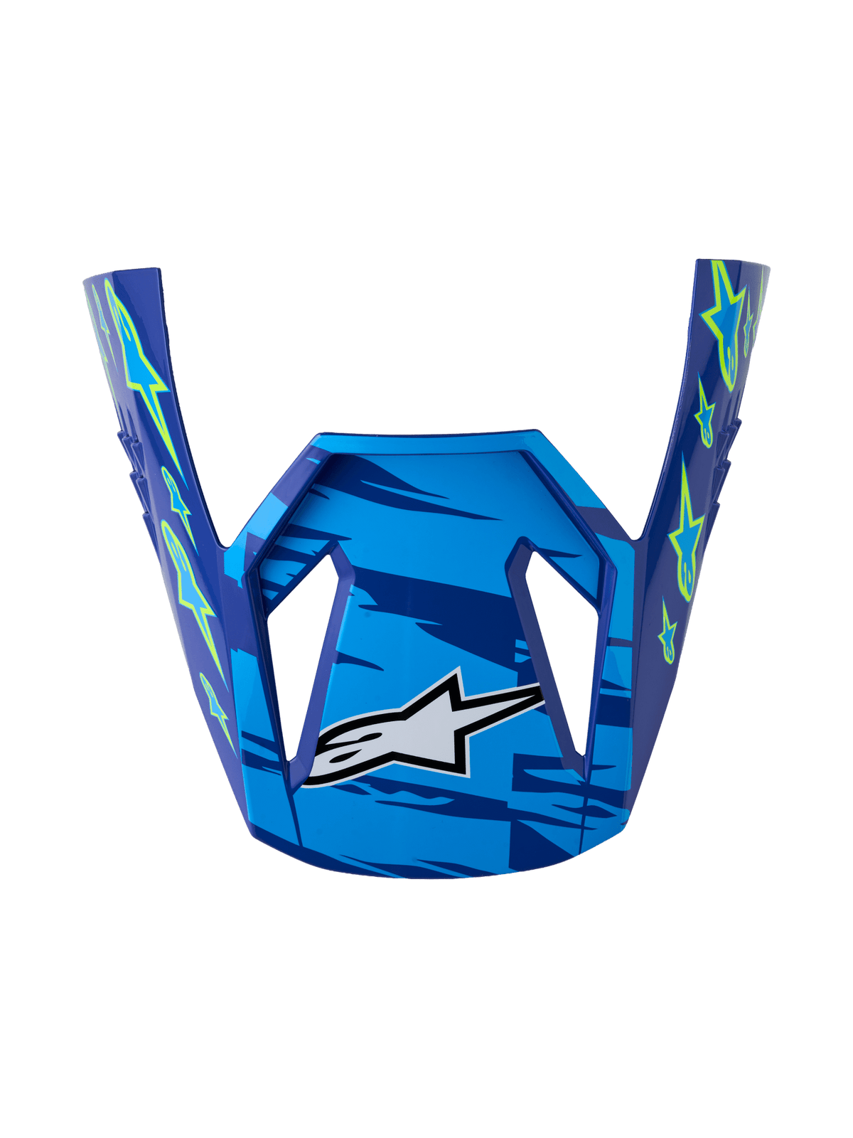 Alpinestars SM3 Falcon Vizier ECE06 – Azul Blanco Negro Rosa Fluorescente Amarillo Fluorescente Brillo - MxProStoreParts