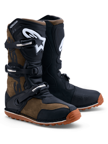 Alpinestars Tech-T Bottes – Brun Noir Gum - MxProStoreParts