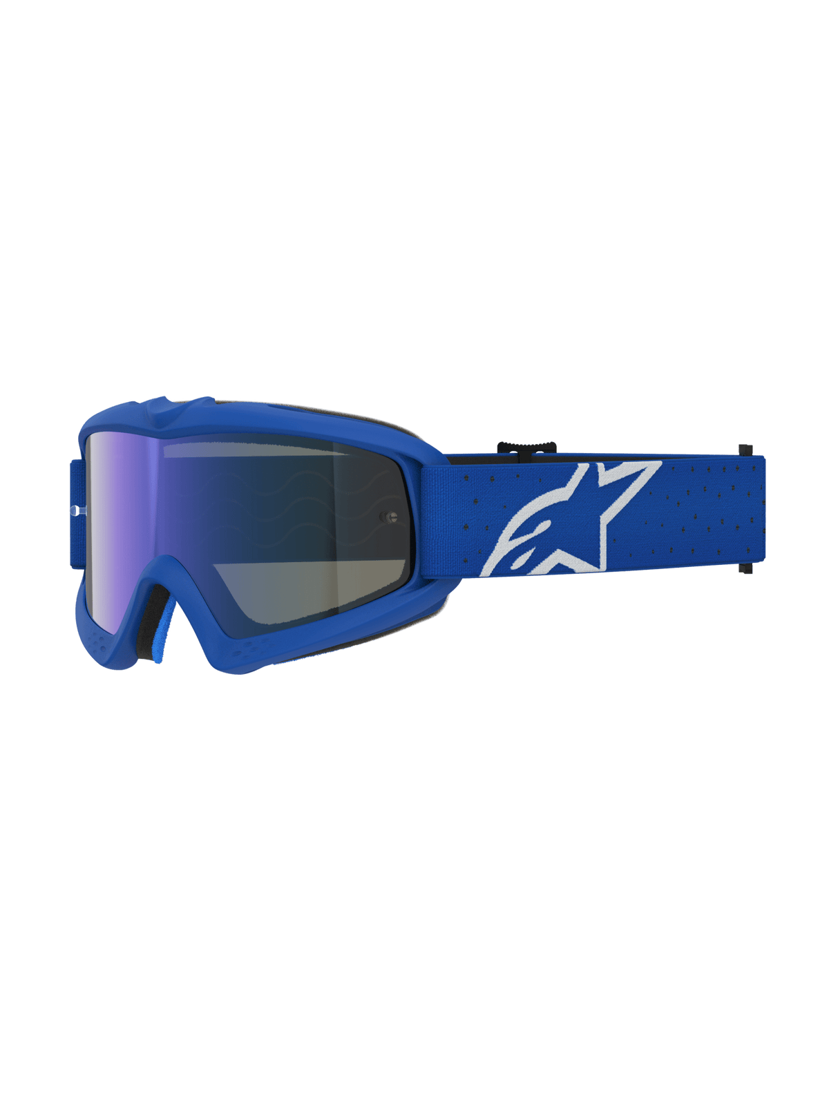 Alpinestars Gafas de Motocross Juvenil Vision Vesta — Blithe Azul, Blanco, Espejo Azul - MxProStoreParts