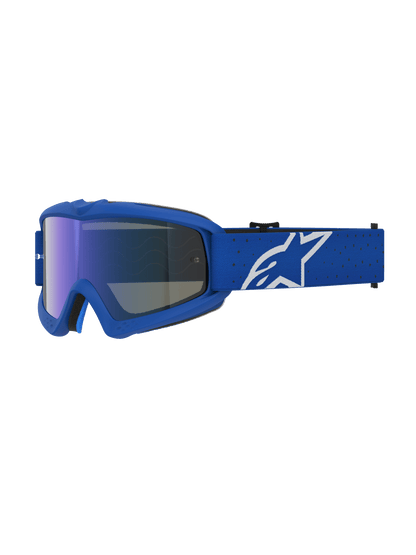 Alpinestars Gafas de Motocross Juvenil Vision Vesta — Blithe Azul, Blanco, Espejo Azul - MxProStoreParts