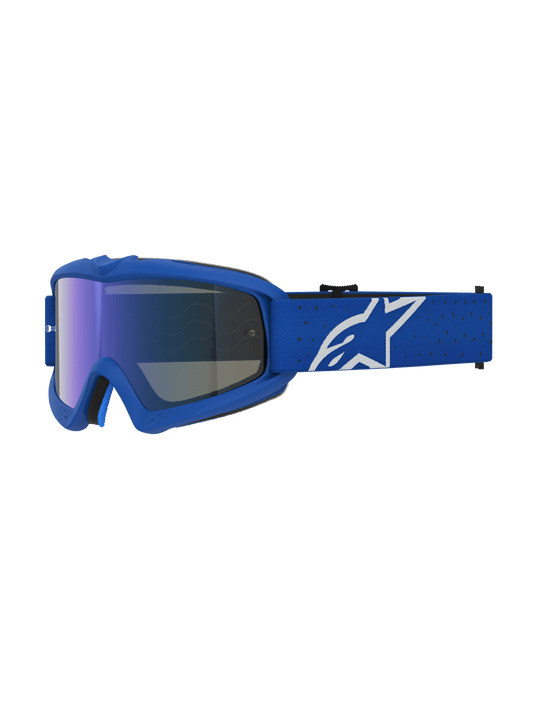 Alpinestars Youth Vision Vesta Cross Goggles – Light Blue White Mirror Blue