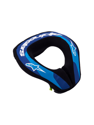 Alpinestars Youth Sequence Neck Brace – Blue Medium Blue White