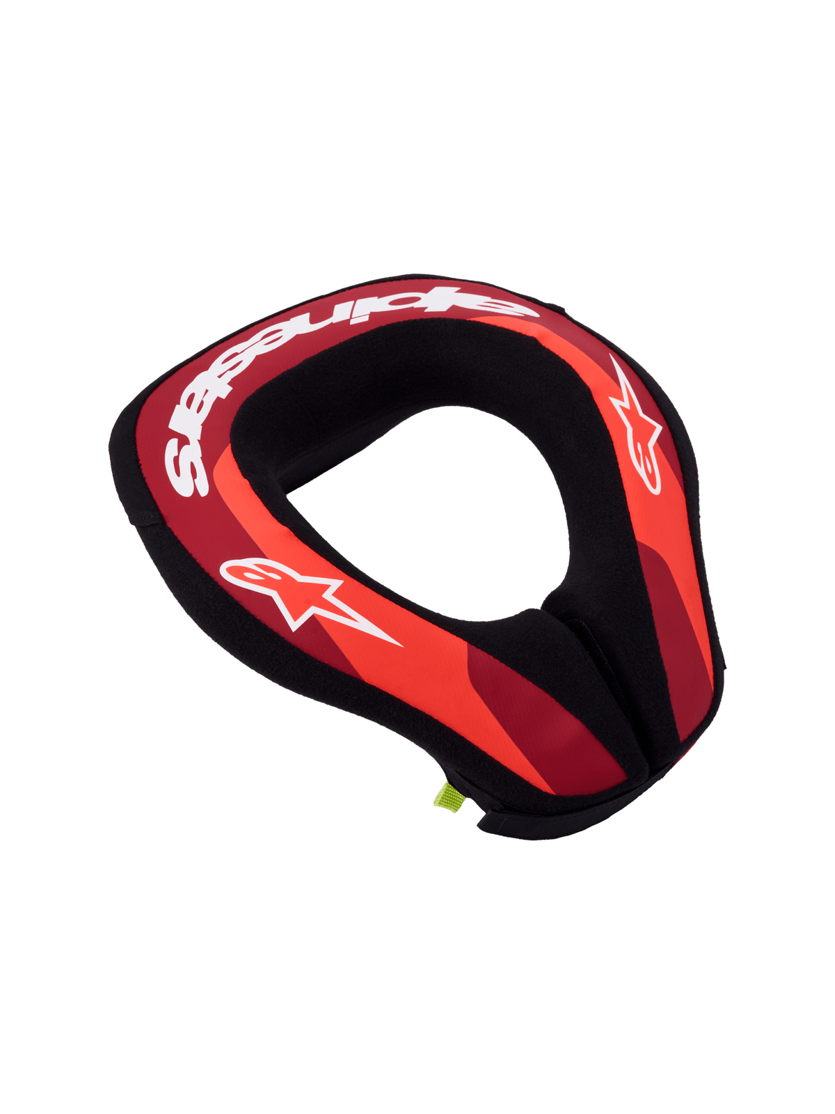 Alpinestars Juvenil Sequence Protector de Cuello – Rojo Fluo Metálico Rojo Blanco - MxProStoreParts
