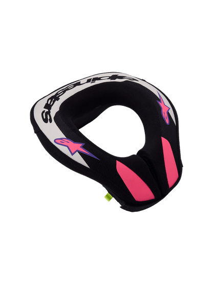 Alpinestars Youth Sequence Neck Brace – Black Light Grey Purple - MxProStoreParts